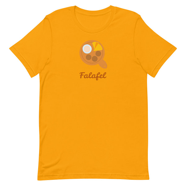 falafel dish t-shirt design