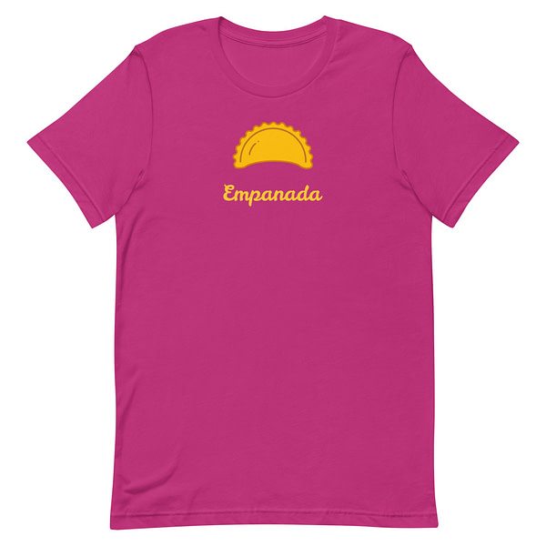 empanada dish t-shirt design