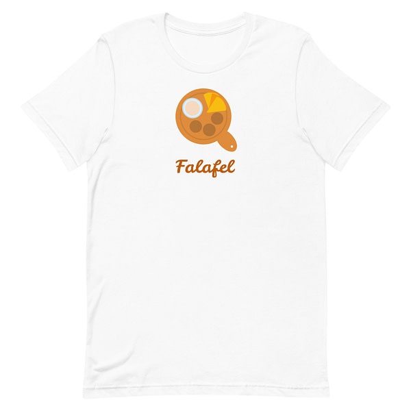 falafel dish t-shirt design