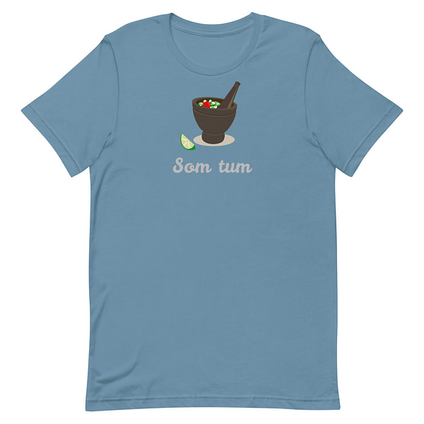 som tum dish t-shirt design