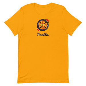 paella dish t-shirt design