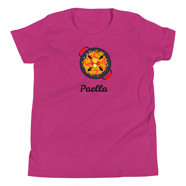 paella dish t-shirt design