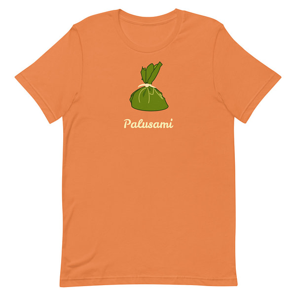 palusami dish t-shirt design
