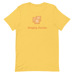 sledging biscuits dish t-shirt design