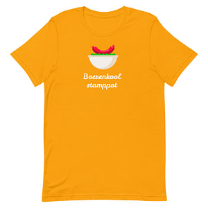 borenkool stamppot dish t-shirt design