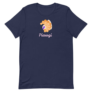pierogi dish t-shirt design