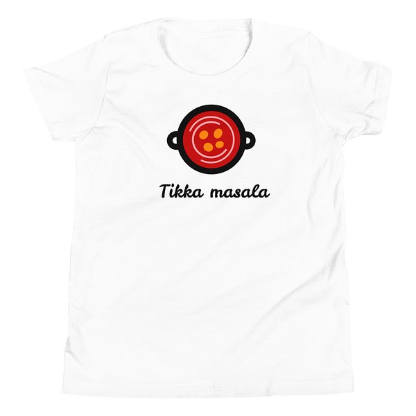tikka masala dish t-shirt design