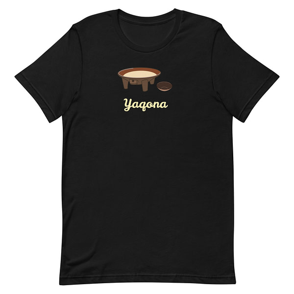 yaqona dish t-shirt design